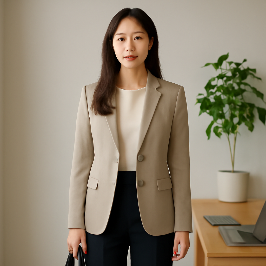 여성오피스룩코디 대표 이미지